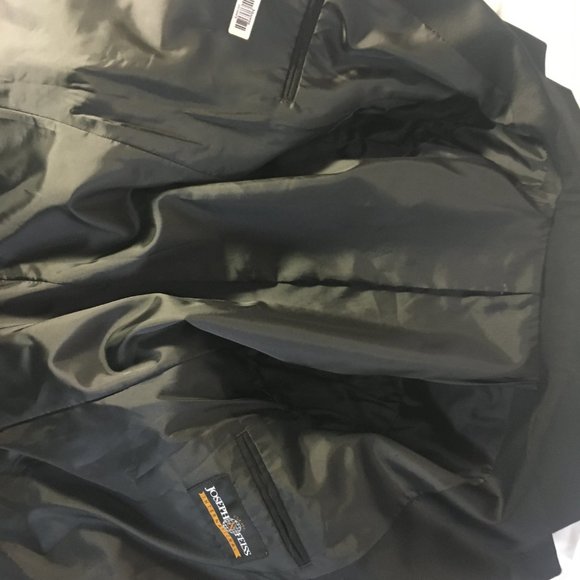 Joseph & Feiss Boys Black Formal Tuxedo Blazer Suit Jacket Size 12 Short Sleeve - Picture 10 of 11